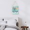 Rustic "Live Life in Flip Flops" Wooden Hanging Sign – Farmhouse Beach House Wall Art, Summer Plaque Decor for Pool and Home (8 x 10 Inches)